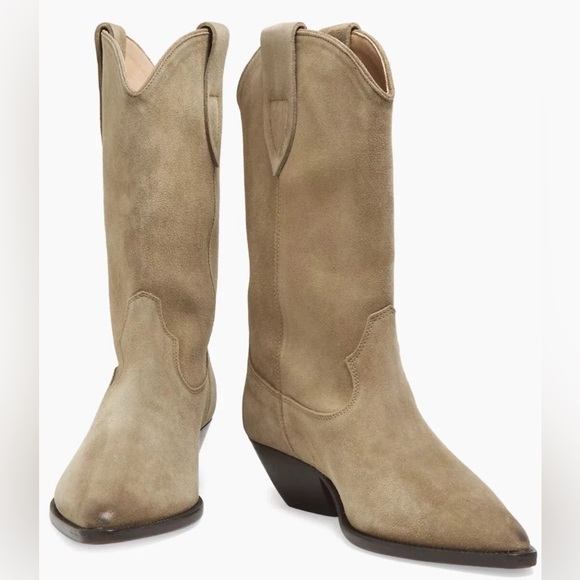Isabel Marant Shoes - COPY - Isabel Marant Duerto Western Leather Boots Tan $870 Size 39 New FIRM